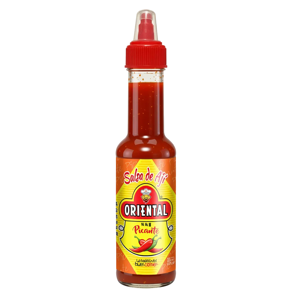 Salsa de Ají ORIENTAL 200ml x  24 Unid