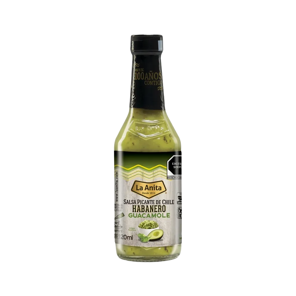 Salsa Guacamole ANITA 200ml x  24 Unid