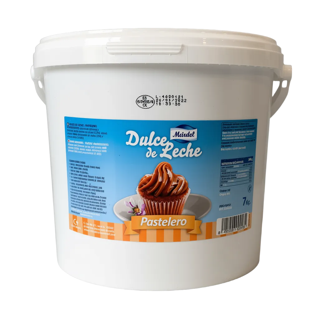 Dulce de Leche Pastelero MARDEL 7Kg x  2 Unid
