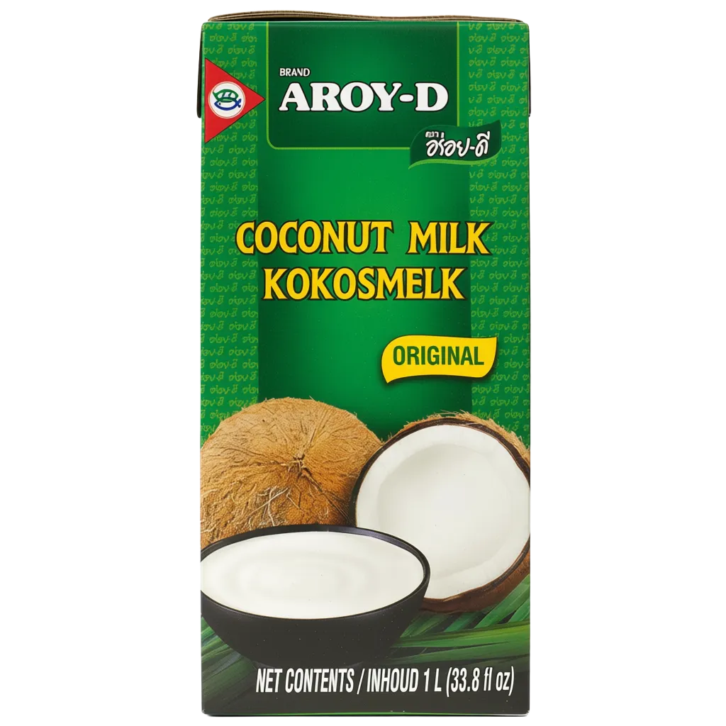 Leche Coco AROY-D 1L x  12 Unid