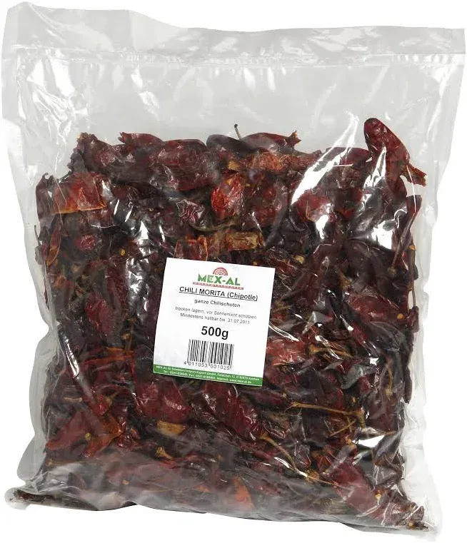 Chile Seco Morita BOLSA 500g