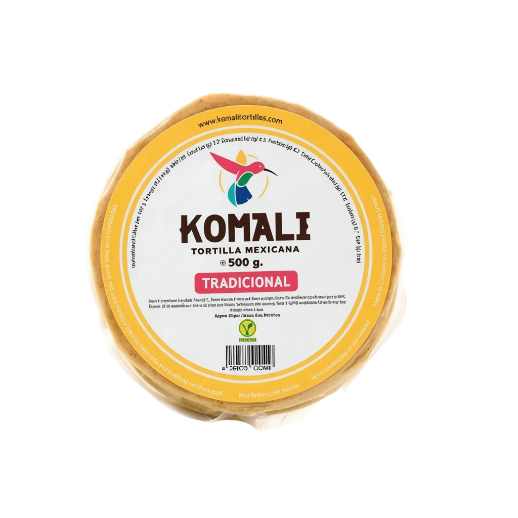 Tortilla Mexicana  KOMALI 12cm 500g  20 Unid