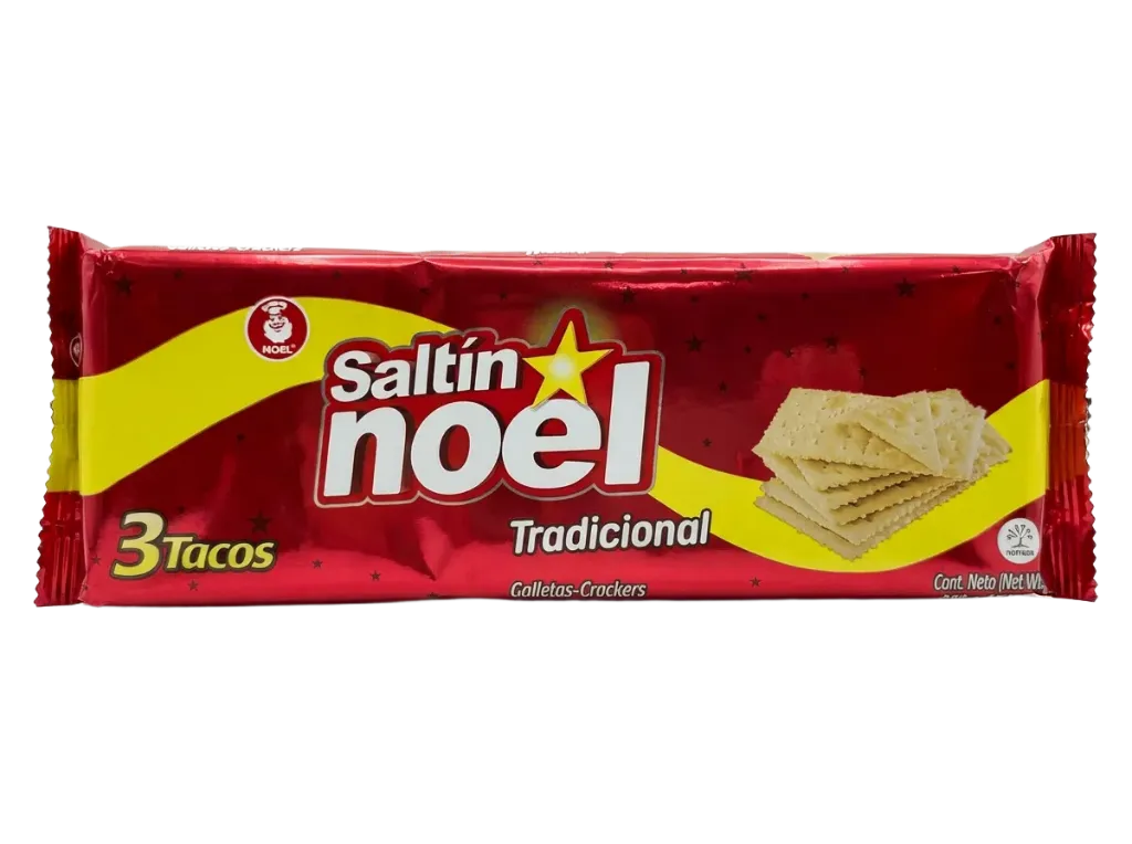 Galletas Saltín Noel Tradicional NOEL 300g x  12 Unid
