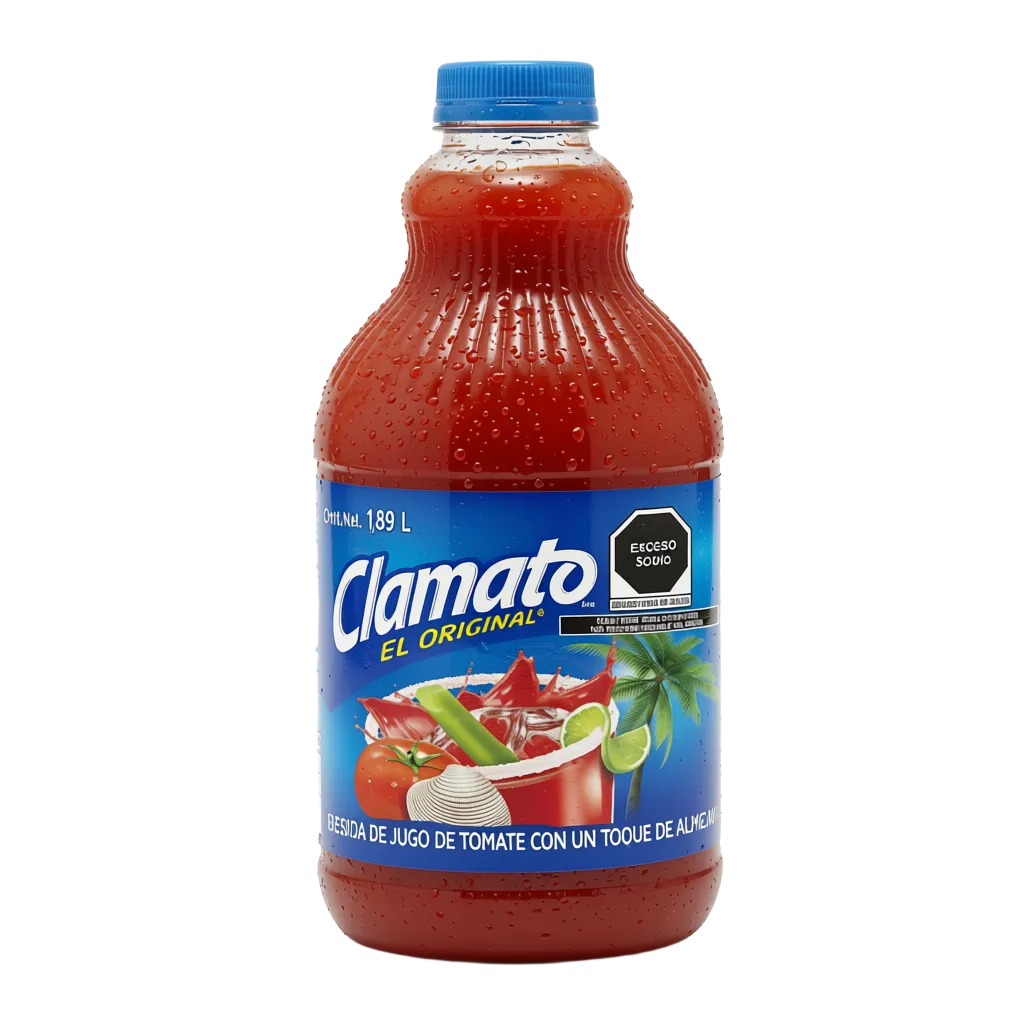 Clamato GRANDE  1.890ml x  8 Unid