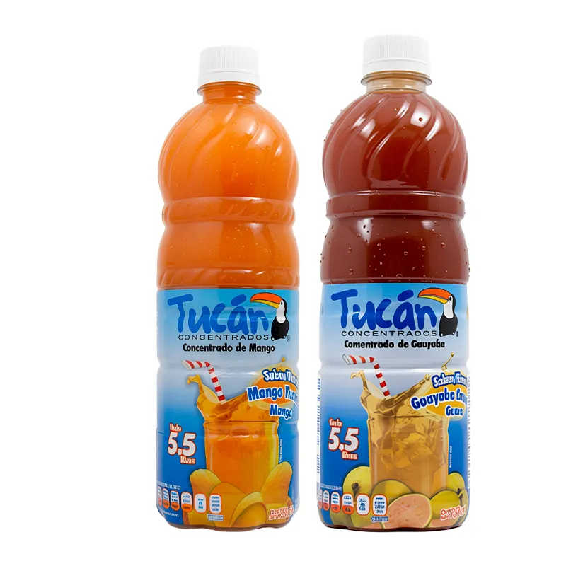 Concentrados: Mango · Guayaba TUCÁN 700ml x  12 Unid