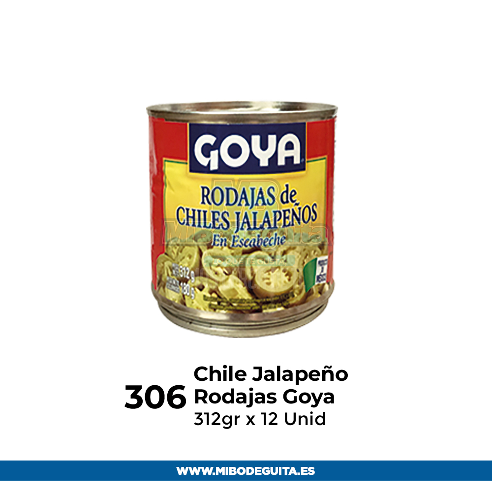 Chile Serrano en rodajas  Goya