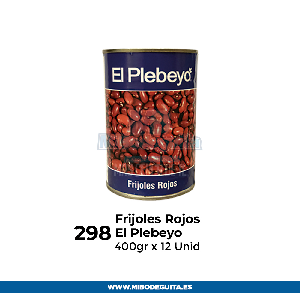 Frijo Rojo  Plebeyo 