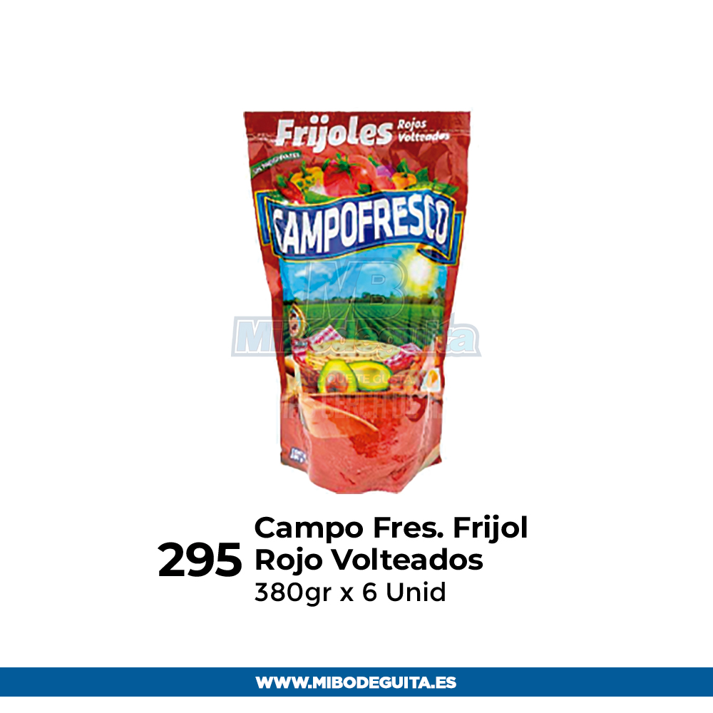Frijol Rojo Volteado Campor Fresco