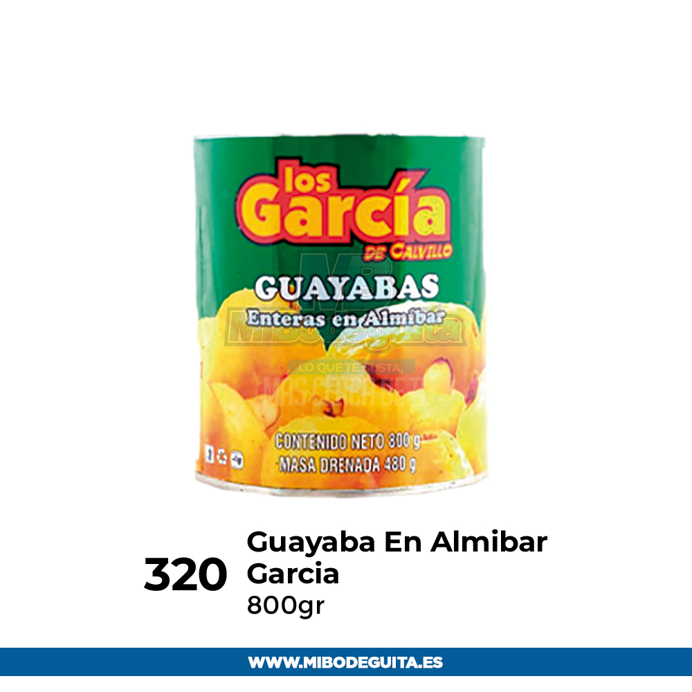 Guayaba Entera en almibar Los Garcia
