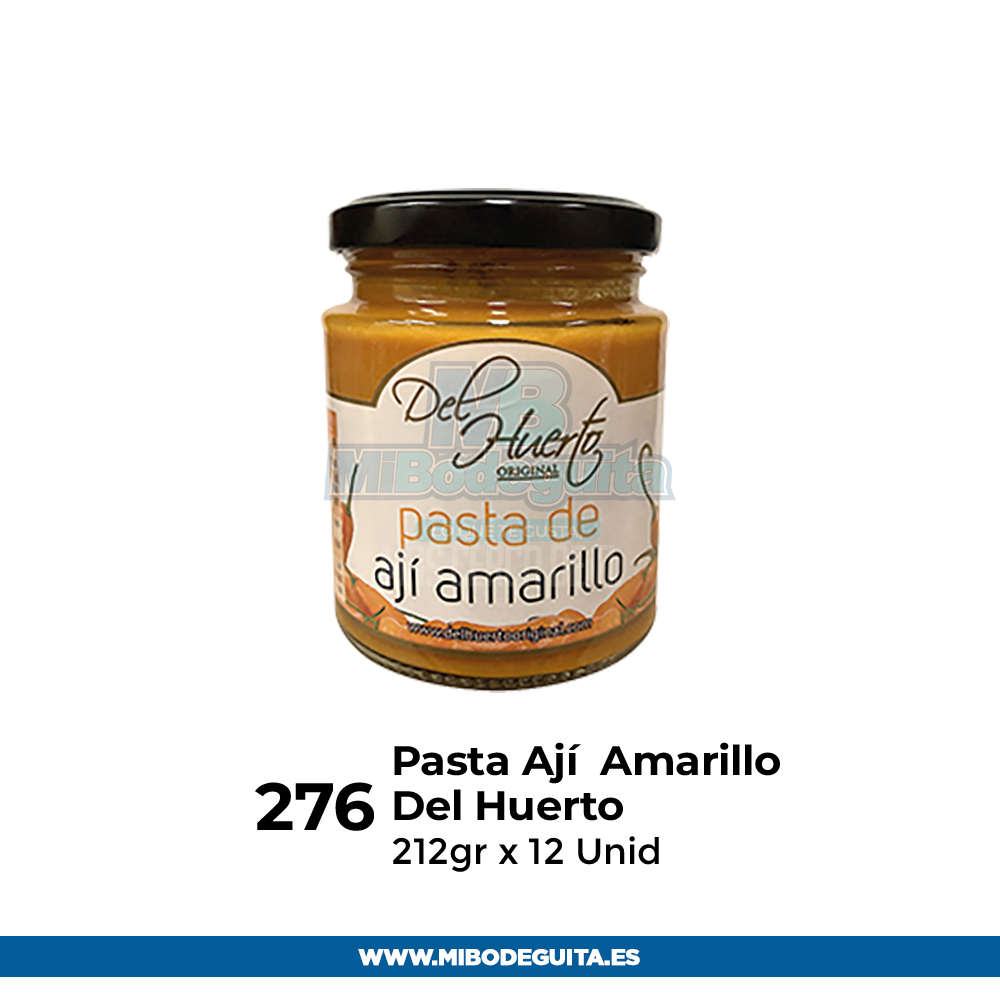 Pasta de aji amarillo del huerto