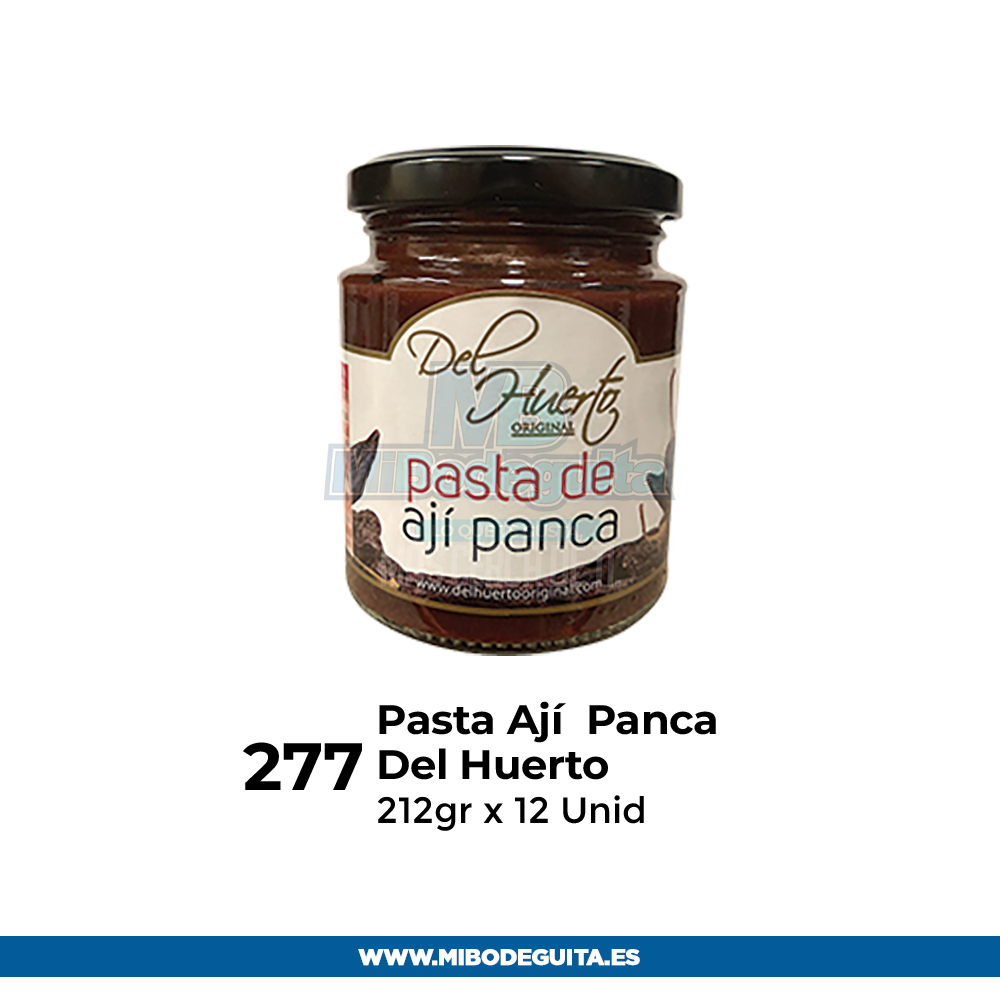 Pasta de aji  panca del Huerto