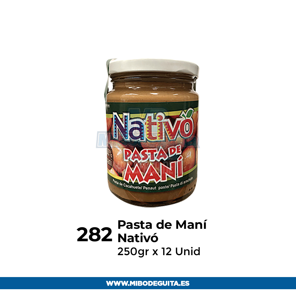Pasta de mani Nativo