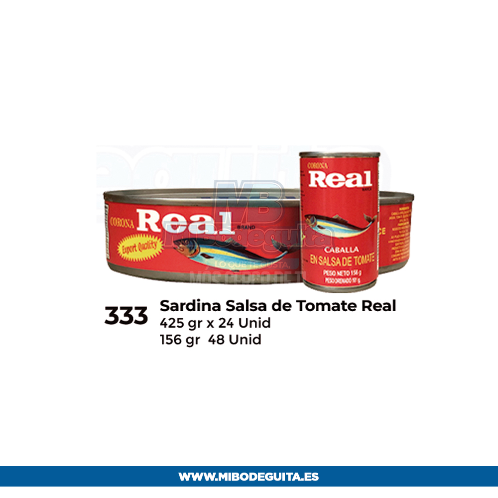 Sardina salsa de tomate Real