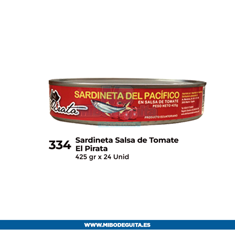 Sardineta Salsa de tomate el Pirata