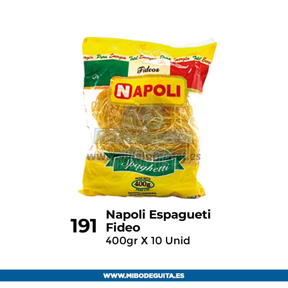Espagueti Fideo Napoli