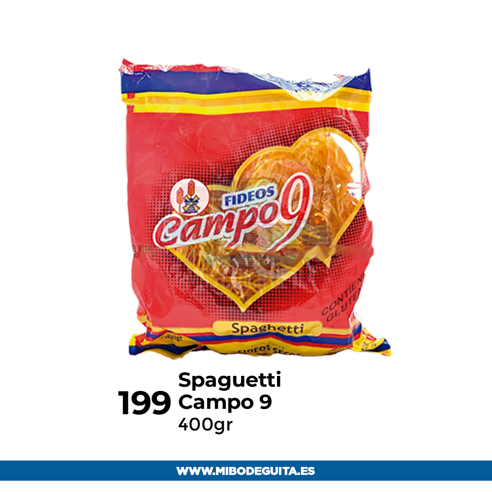 Spaguetti Campo 9