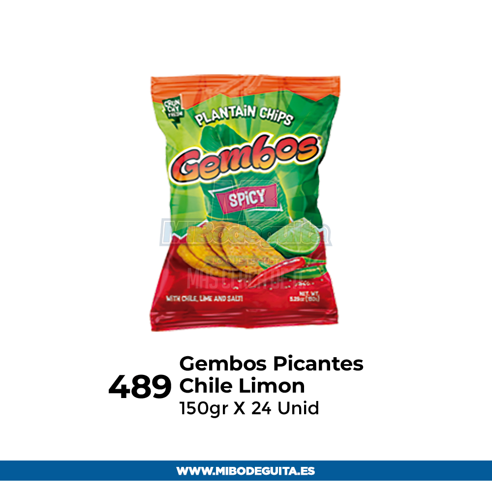Gembos Picantes Chile Limon