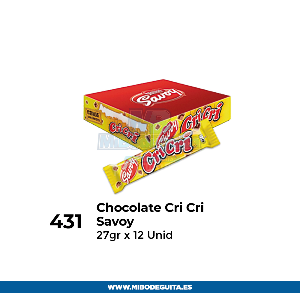 Chocolate cri cri Savoy