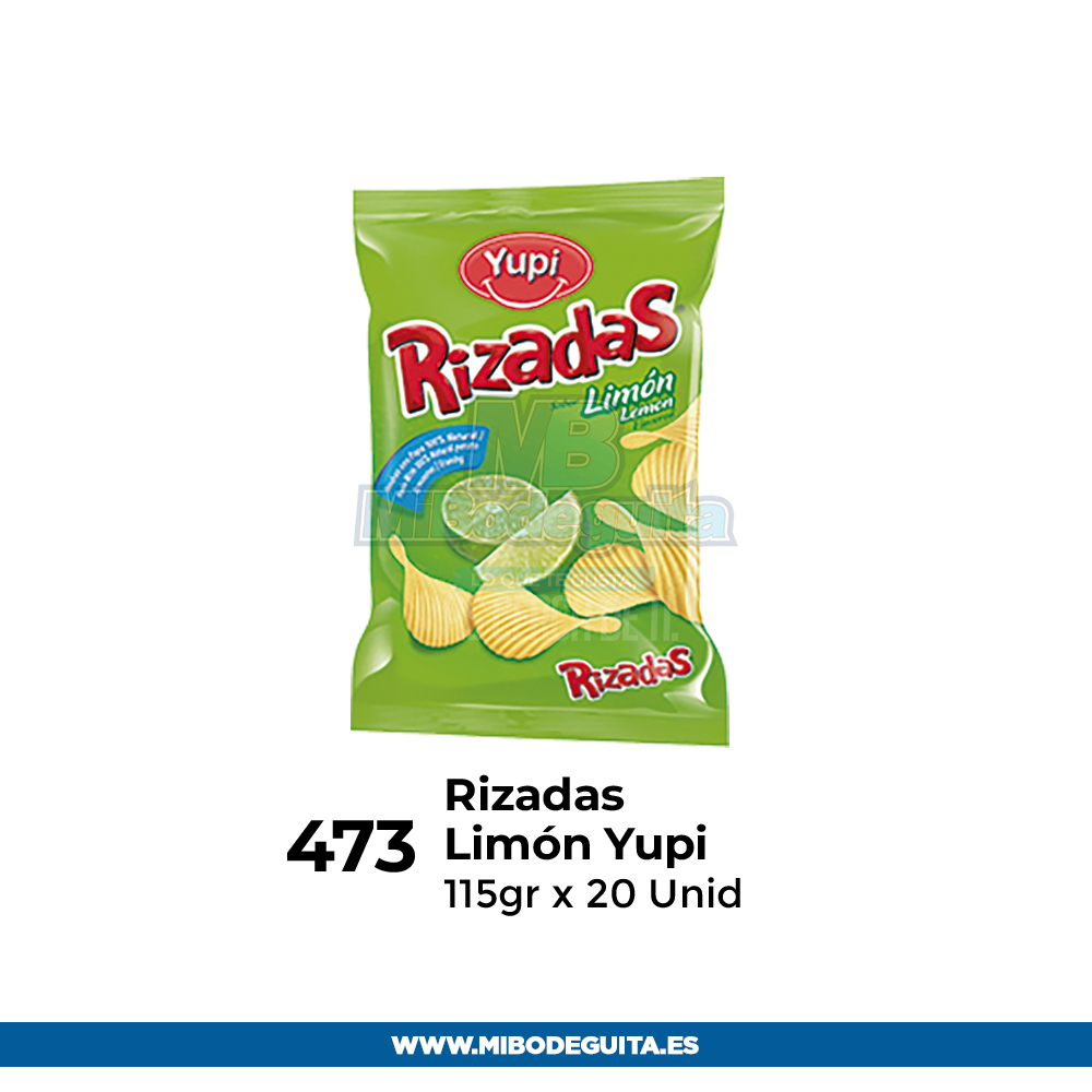 Rizadas limón Yupi 