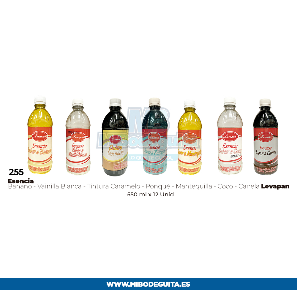 Esencia (banano-vainilla-caramelo-mantequilla-coco)