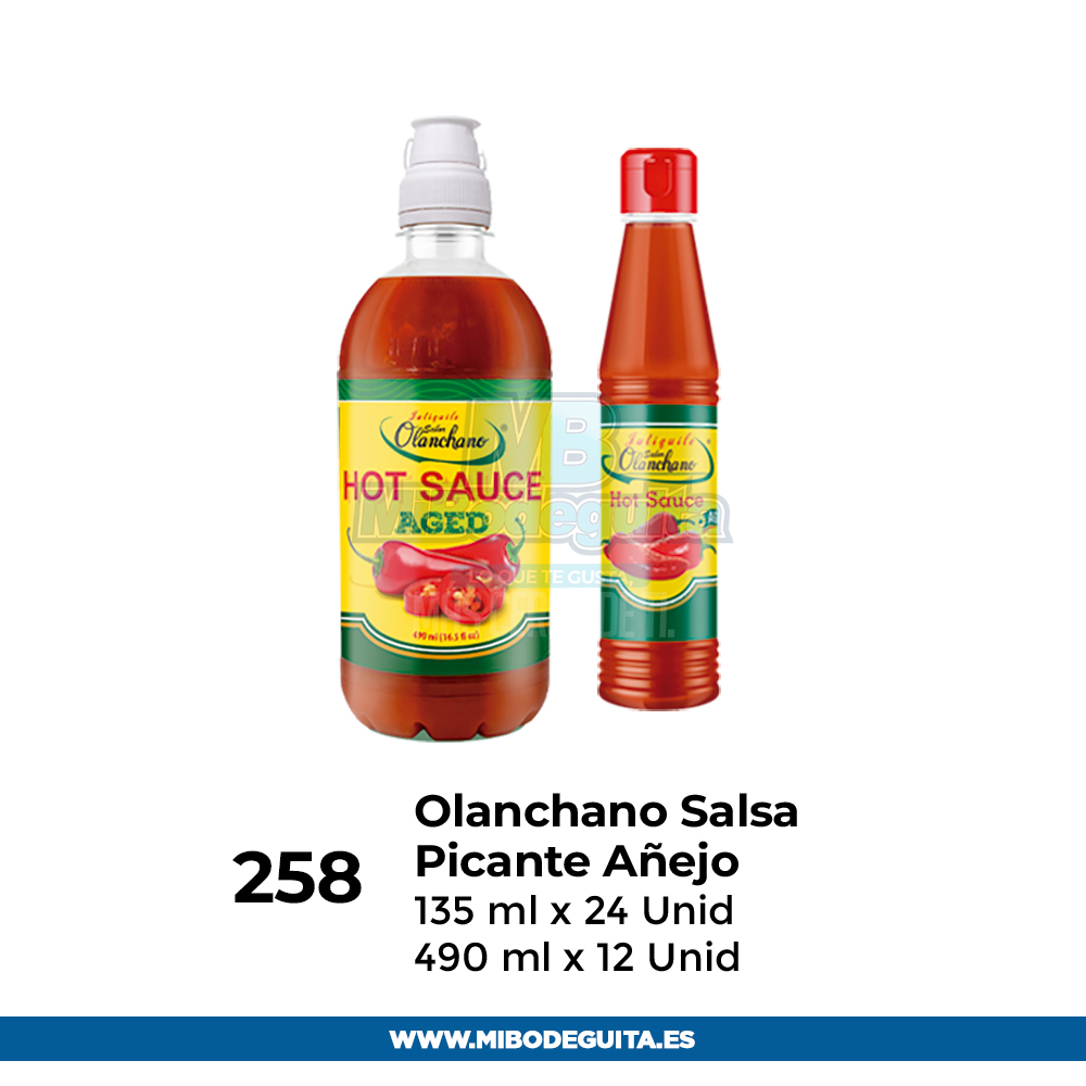 Olanchano Salsa Picante Añejo