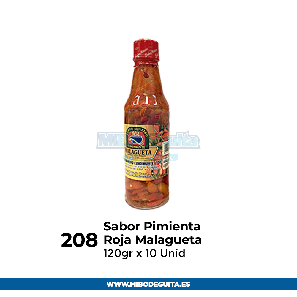 Sabor Pimienta Rojo Malagueta