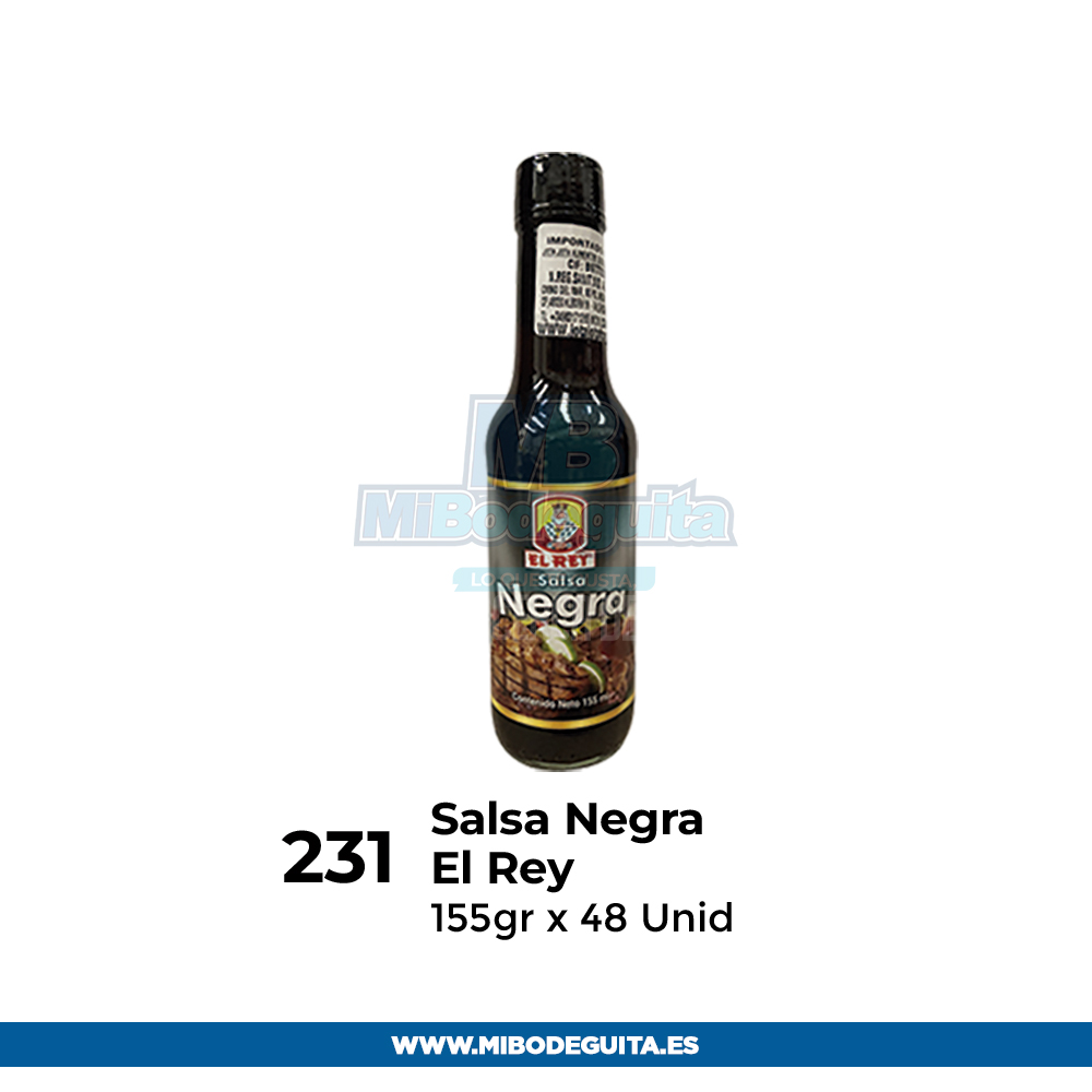 Salsa negra El Rey 