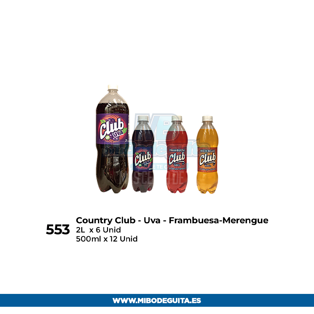 Contry Club (Uva-Frambuesa-Merengue) 