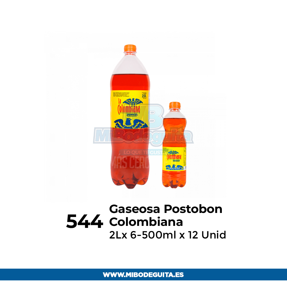 Gaseosa Postobón Colombiana original