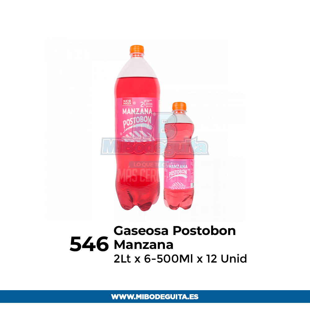 Gaseosa Postobon Manzana Original
