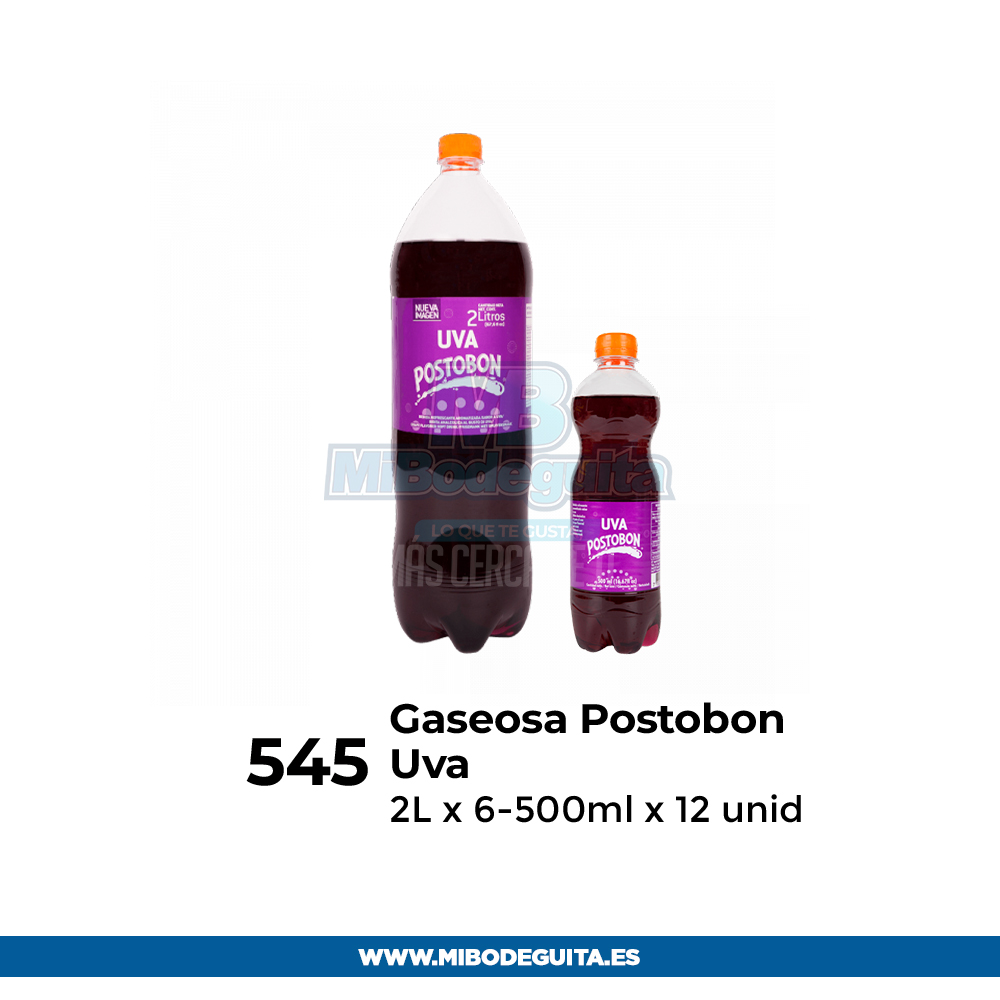 Gaseosa Postobon Uva