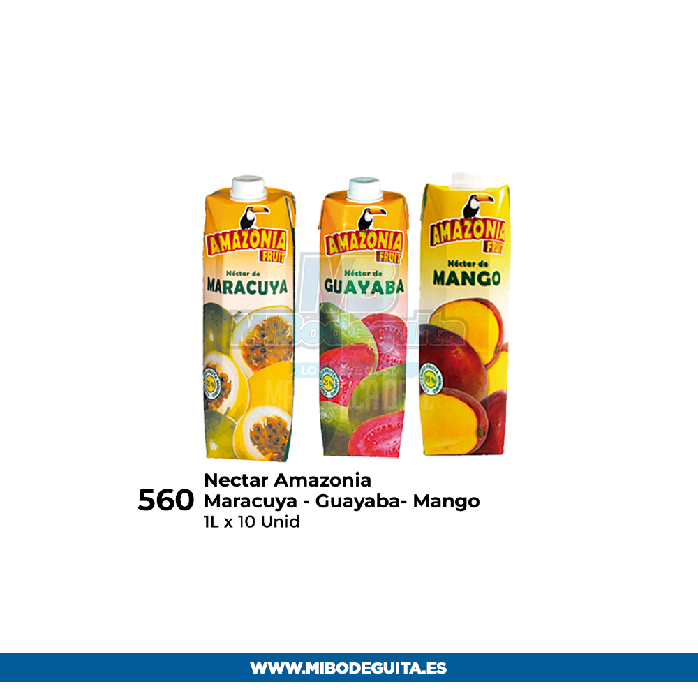Néctar Amazonia (Maracuyá Guayaba Mango)