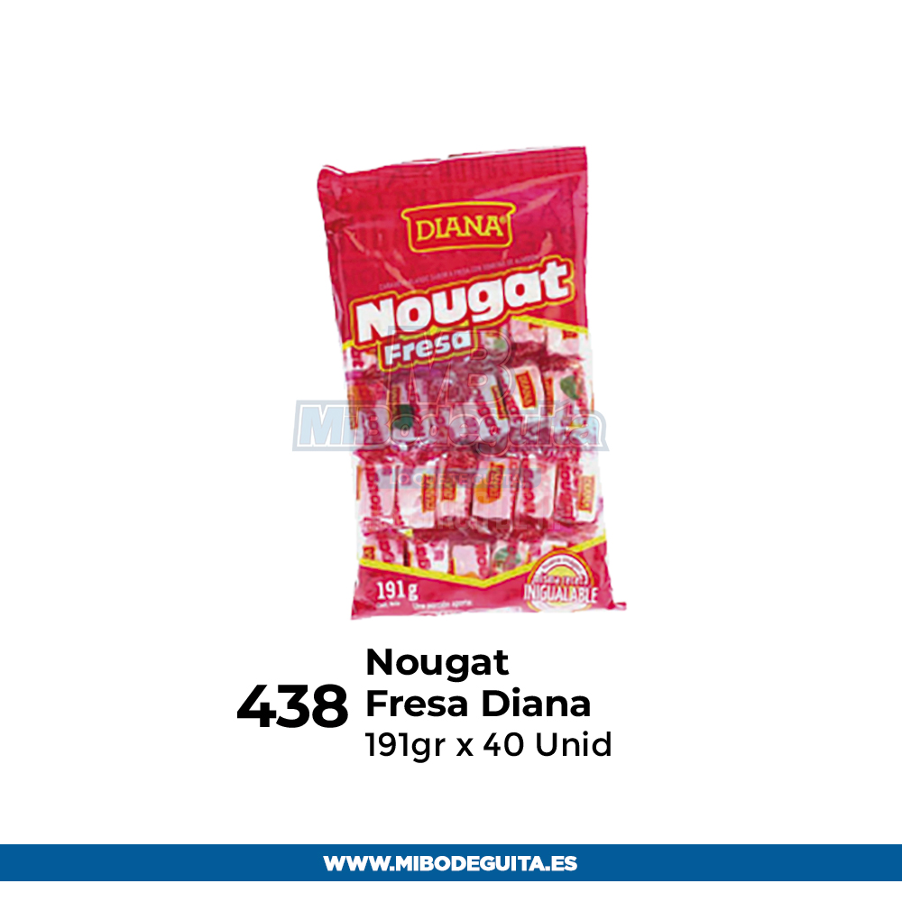 Nougat fresa Diana