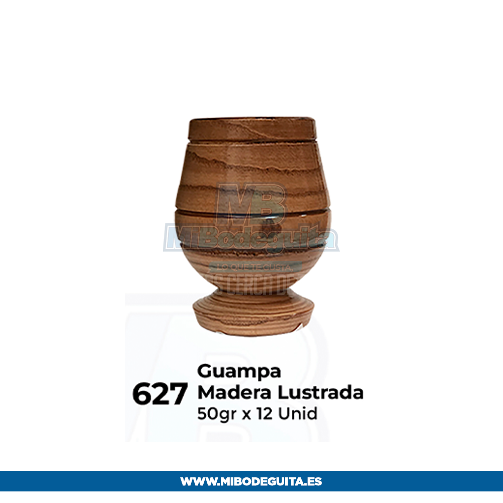 Guampa Madera Lustrada