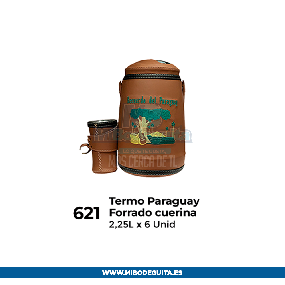 Termo Praguay forrado cuerina