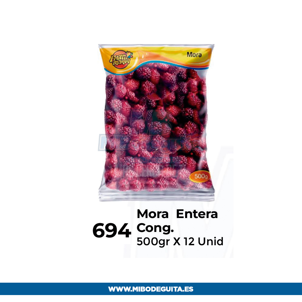 Mora Entera Congelada 