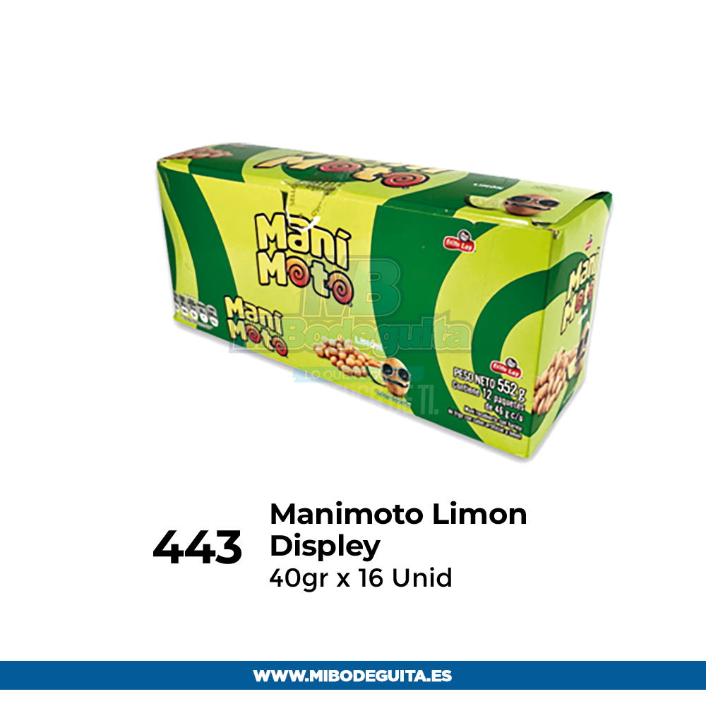 Manimoto Limon displey 