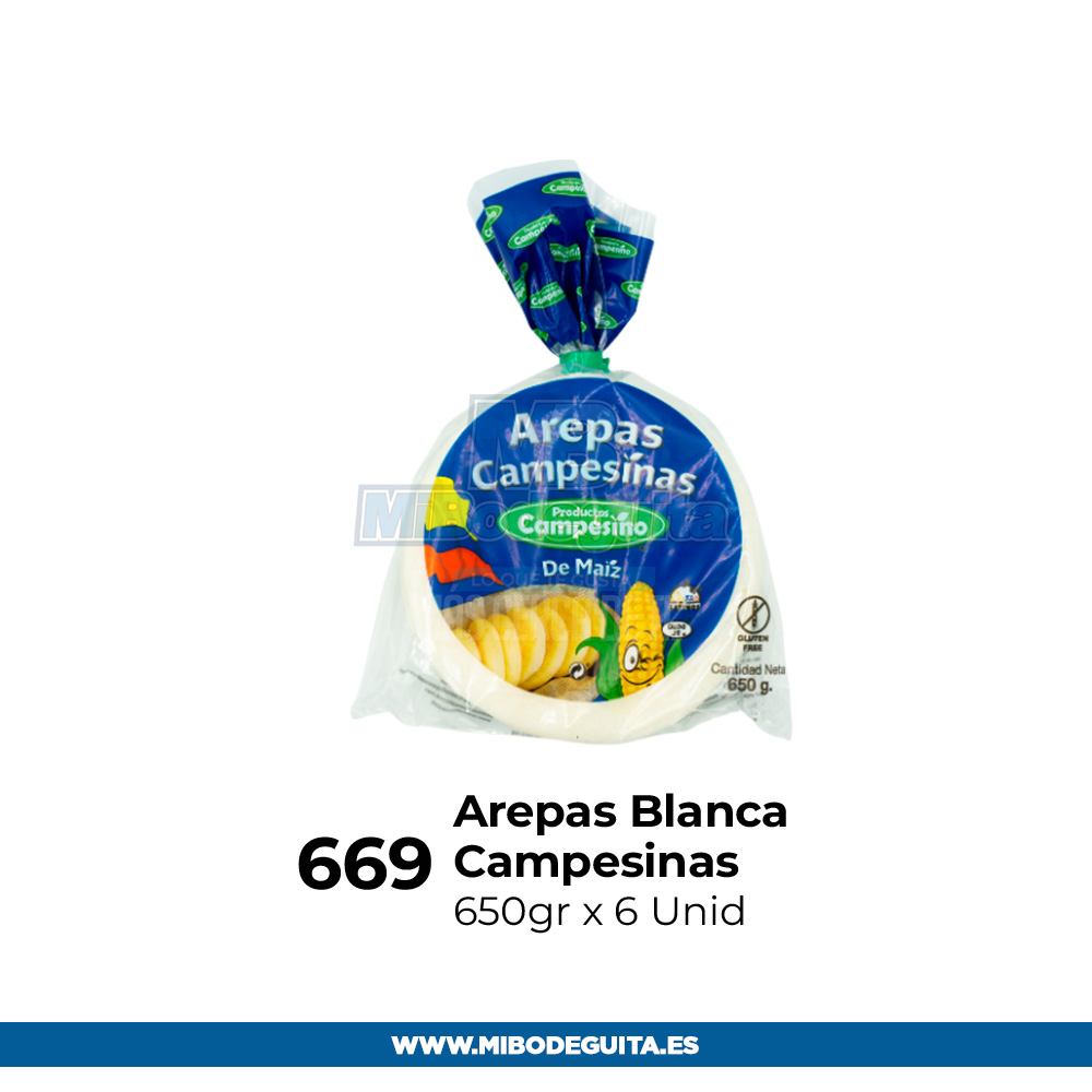 Arepa Blanca Campesino