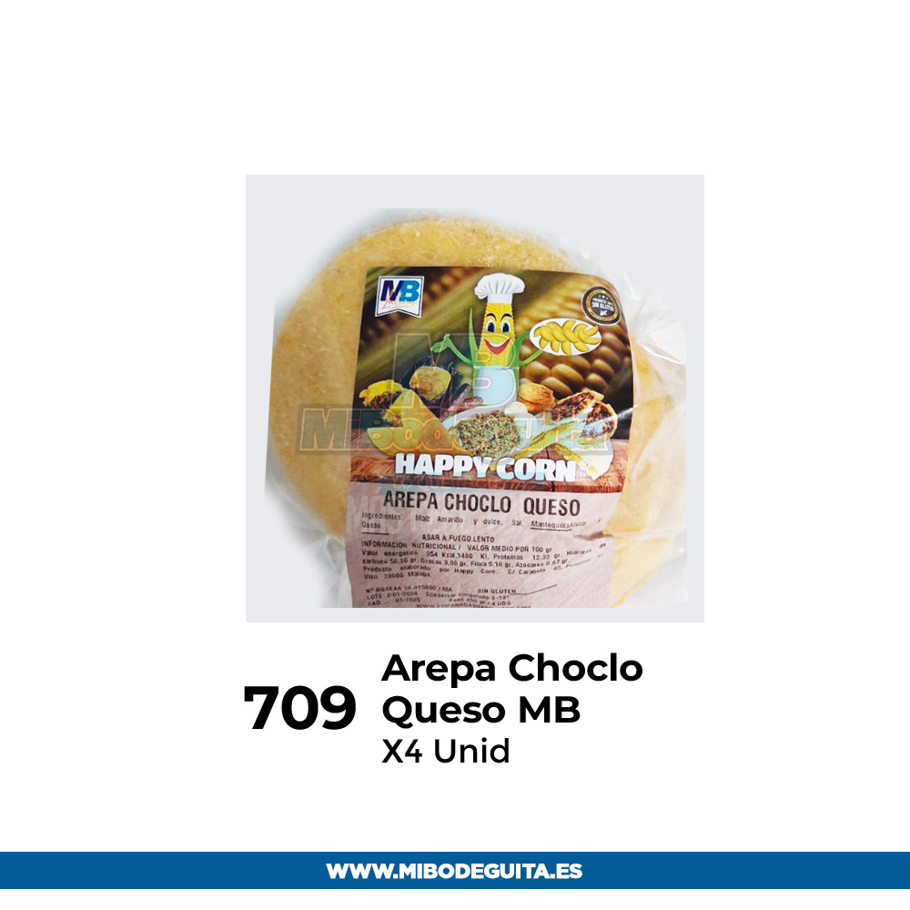 Arepa Choclo Queso Mi Bodeguita