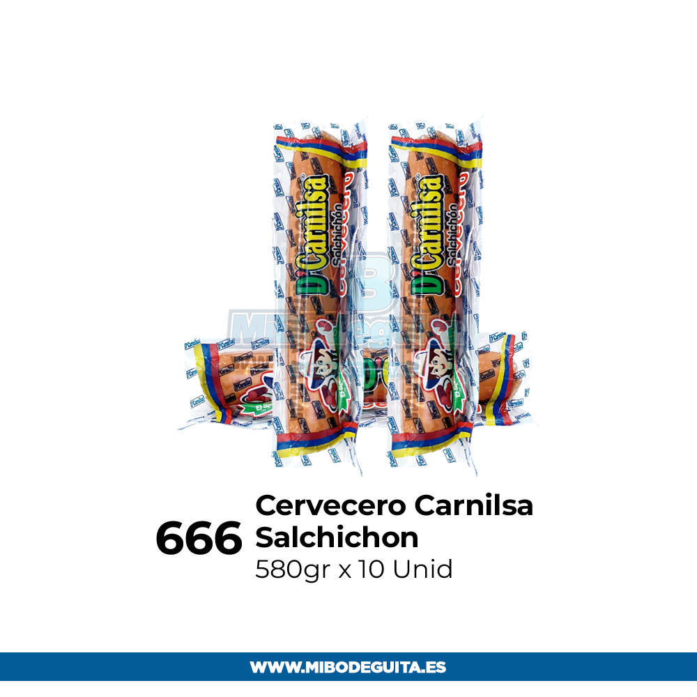 Salchichón Cervecero Carnilsa 