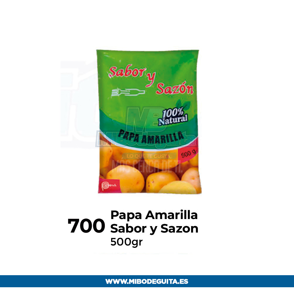 Papa Amarilla Sabor y Sazon