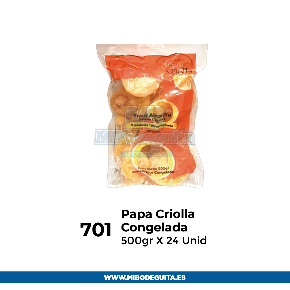 Papa Criolla Congelada