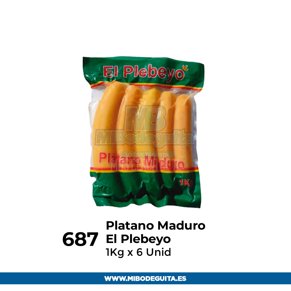 Platano Maduro El Plebeyo