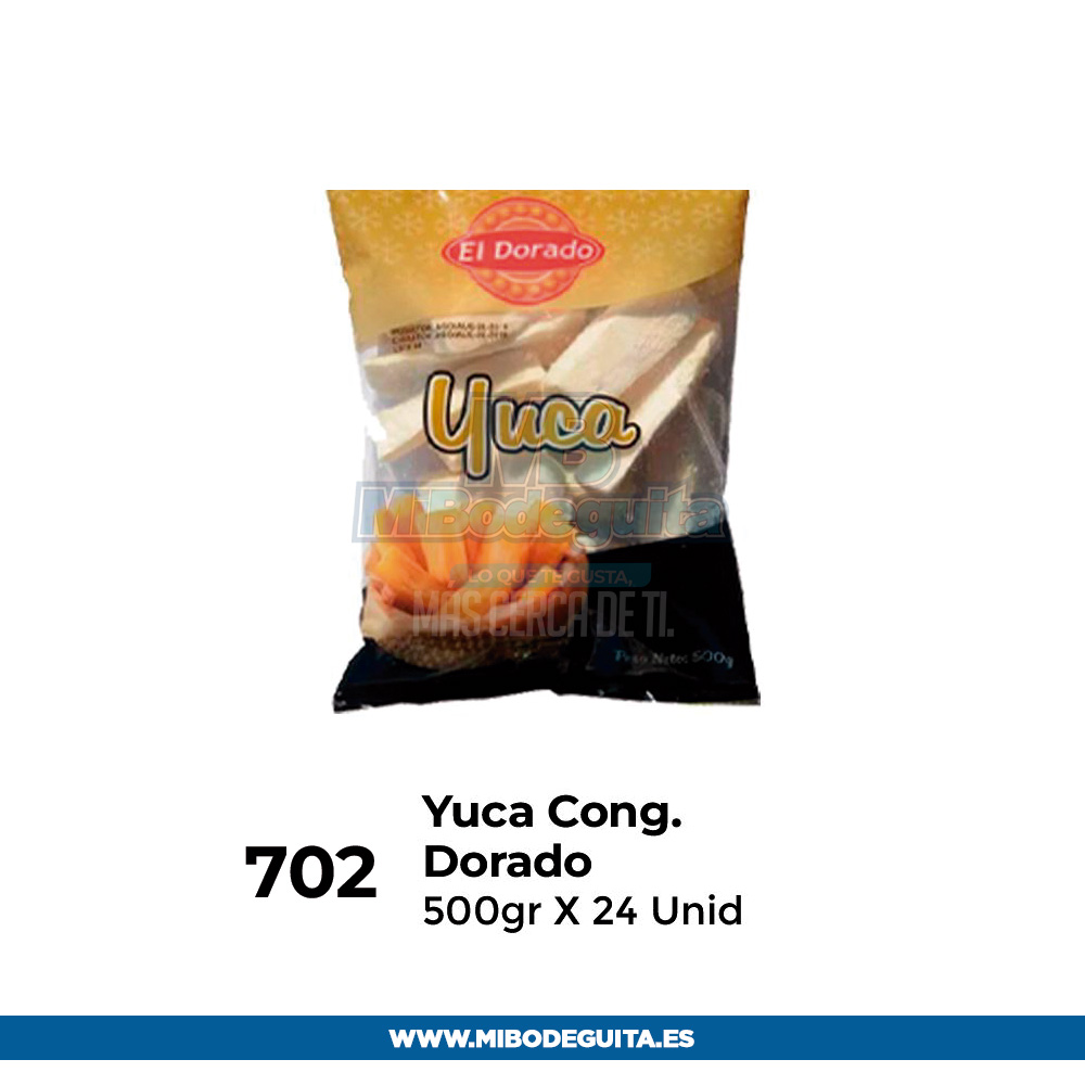 Yuca Congelada Dorado