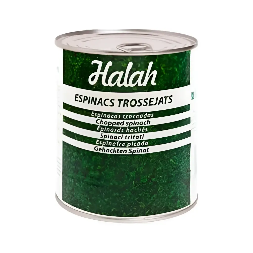 ESPINACAS TROCEADAS HALAH 850ML