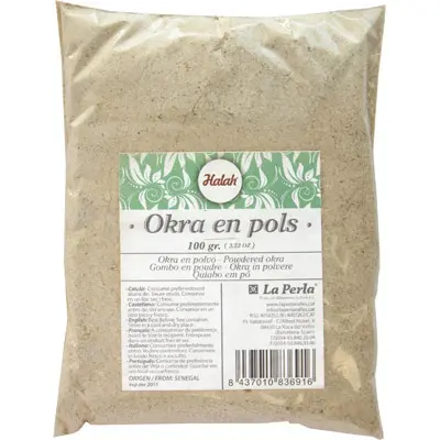 HALAH OKRA EN POLVO 100g