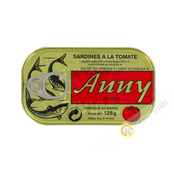 SARDINA ANNY CHILI 125g