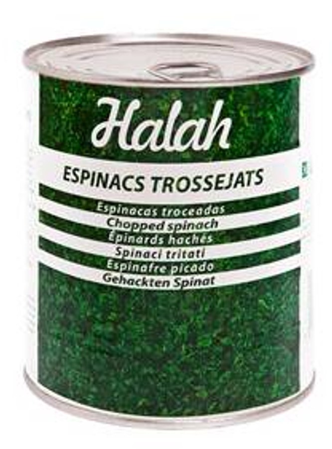 ESPINACAS TROCEADAS HALAH 850ML