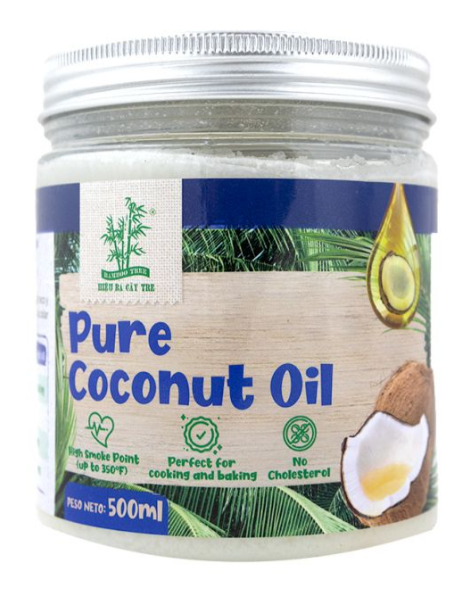 ACEITE COCO 100% PURO COCONUT 500g Cx12