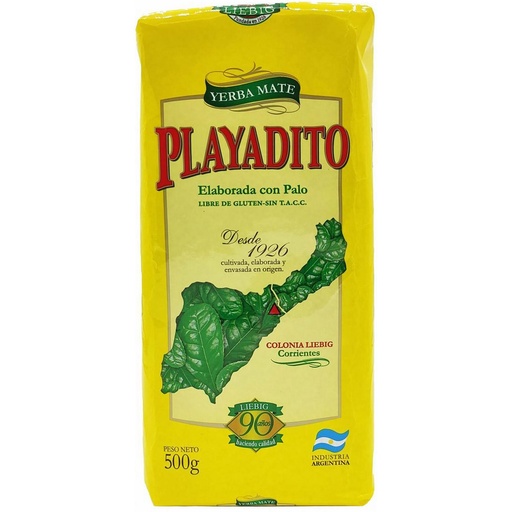 YERBA MATE PLAYADITO C/ PALO 500G